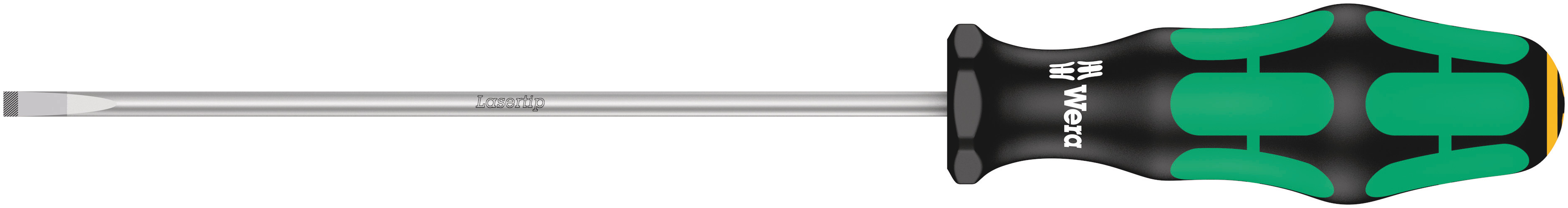 Wera Slotted  Screwdriver, 4 mm Tip, 150 mm Blade, 248 mm Overall