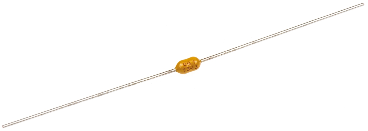 KEMET 100nF Multilayer Ceramic Capacitor MLCC, 50V dc V, ±20% , Axial