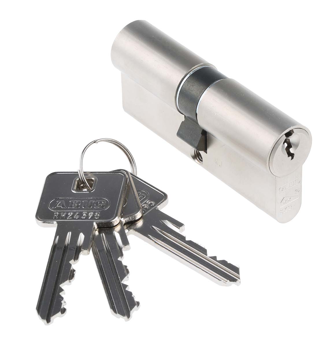 ABUS Brass Euro Cylinder Lock, 35/35 mm (61mm)