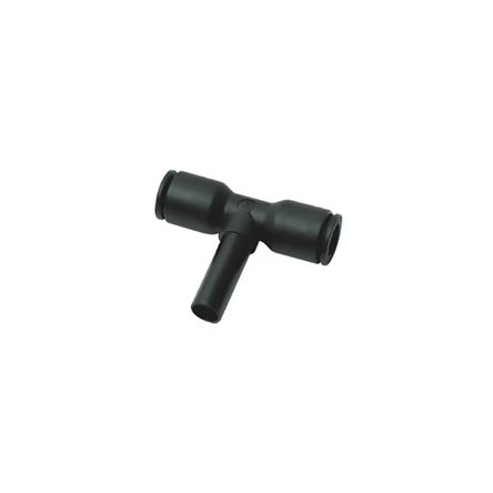 Legris LF 3000 Series Tee Tube-to-Tube Adaptor, 10 mm to Push In 10 mm, Threaded Connection Style, 3188 10 00