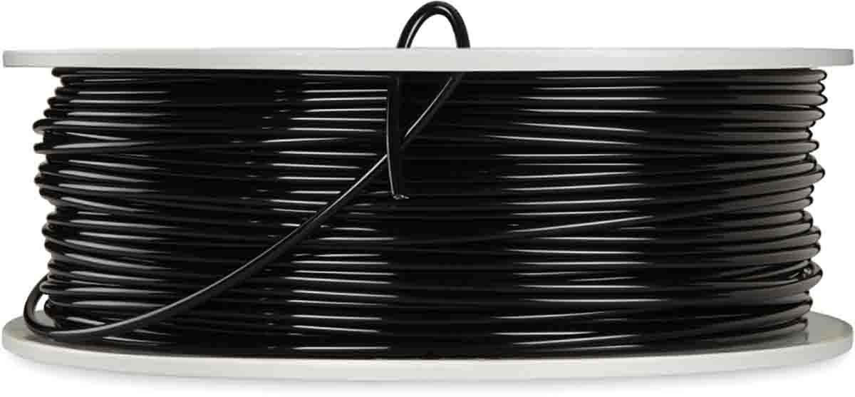 Verbatim 2.85mm Black PLA 3D Printer Filament, 1kg