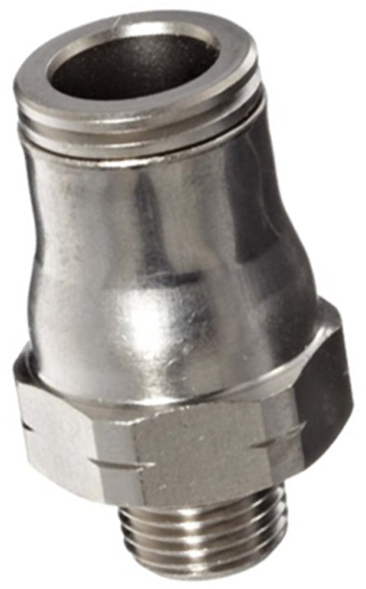 Legris LF3600 Series Straight Threaded Adaptor, R 1/2 Male to Push In 12 mm, Threaded-to-Tube Connection Style