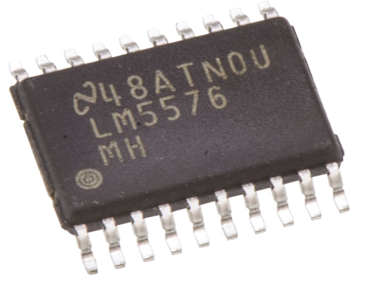 Texas Instruments, LM5576MH/NOPB Step-Down Switching Regulator, 1-Channel 3A Adjustable 20-Pin, TSSOP