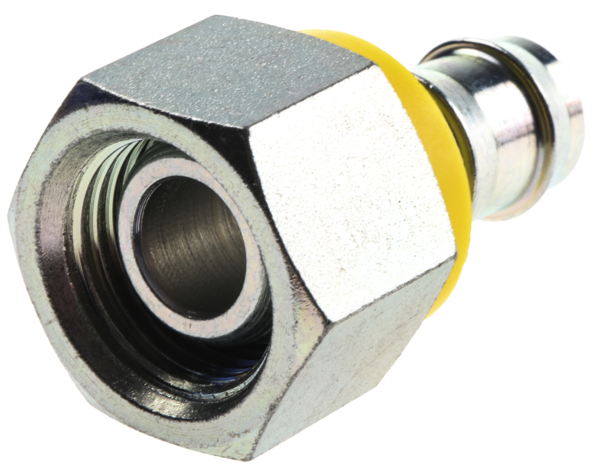 Parker 82 Series Straight Threaded Adaptor, G 1/2 Female to Push In 12 mm, Threaded-to-Tube Connection Style