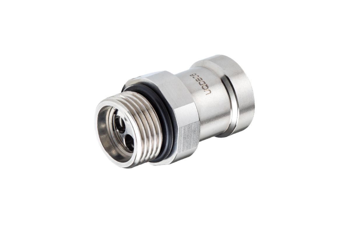 Amphenol Industrial Industrial Circular Connector, Panel, 7/8 in Connector, Socket, Female, SQD Series