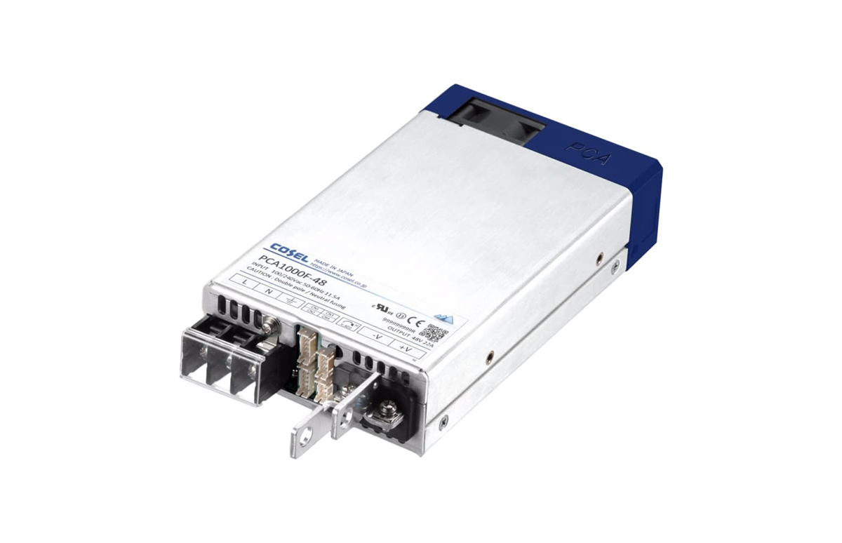 Cosel Switching Power Supply, PCA1000F-48, 48V dc, 22A, 1.056kW, 1 Output, 85 → 264V ac Input Voltage