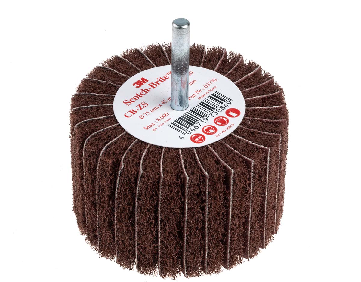 3M Circular Abrasive Brush, 75mm Diameter