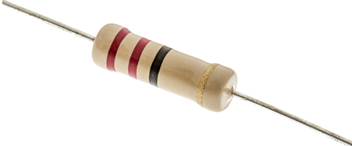 TE Connectivity 22Ω Carbon Film Resistor 2W ±5% CFR200J22R