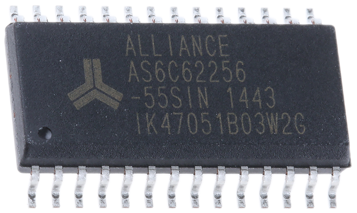Alliance Memory SRAM, AS6C62256-55SIN- 256kbit