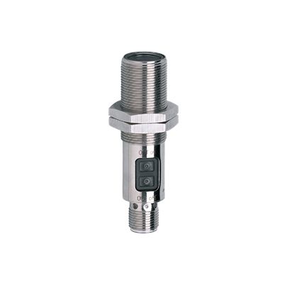 ifm electronic Diffuse Reflection Photoelectric Sensor, Barrel Sensor, 15 → 300 mm Detection Range