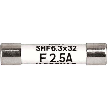 Schurter 4A F Ceramic Cartridge Fuse, 6.3 x 32mm