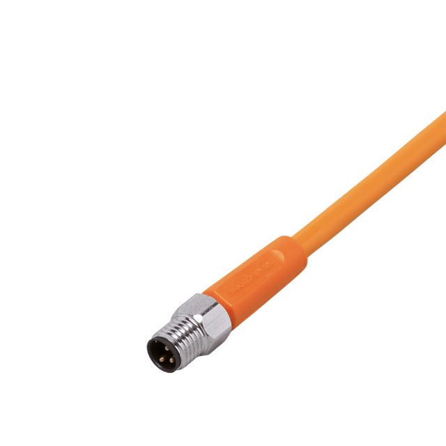 ifm electronic Male 1 way M8 to Unterminated Sensor Actuator Cable, 10 m