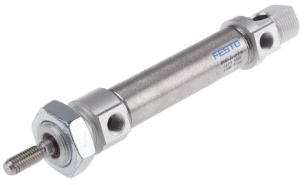 Festo 60 mm Pneumatic Cylinder - 1908286 DSNU Series, Double Acting Acting