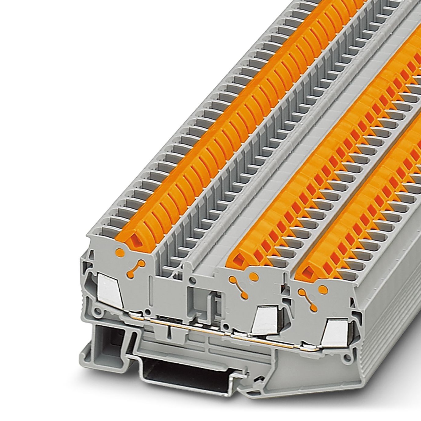 Phoenix Contact 3206445 QTC 2.5 Clipline Series Grey, 2.5mm², Single-Level
