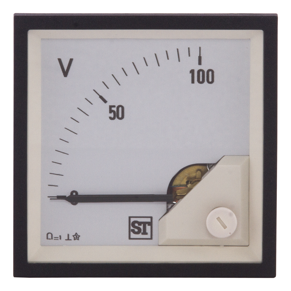 Sifam Tinsley Sigma Series Analogue Voltmeter DC, 92 x 92 mm