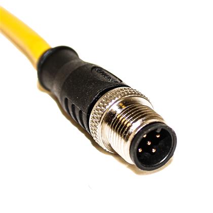 Mueller Electric Male 5 way Threaded to Sensor Actuator Cable, 10 m
