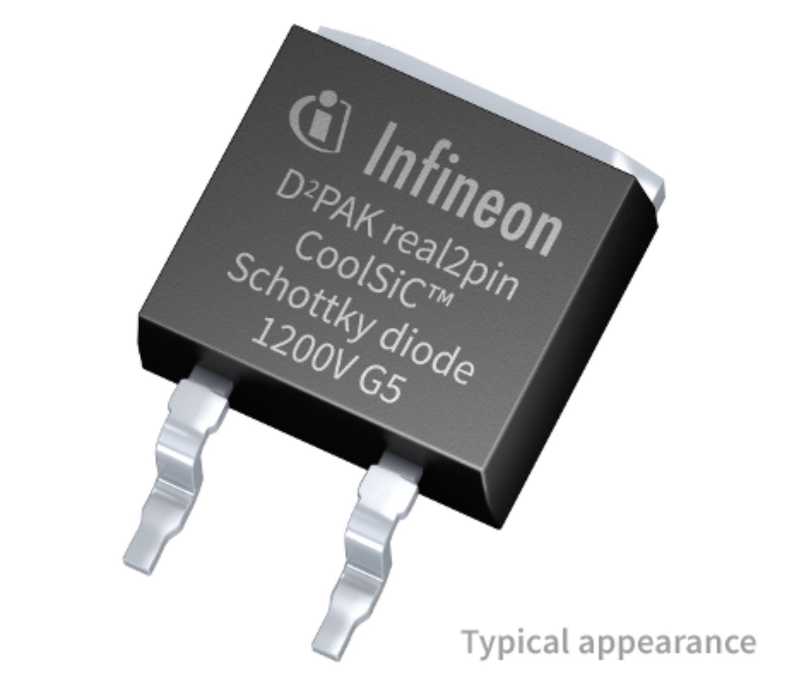 Infineon 1200 V 20 A SiC Diode Schottky D2PAK IDK20G120C5XTMA1