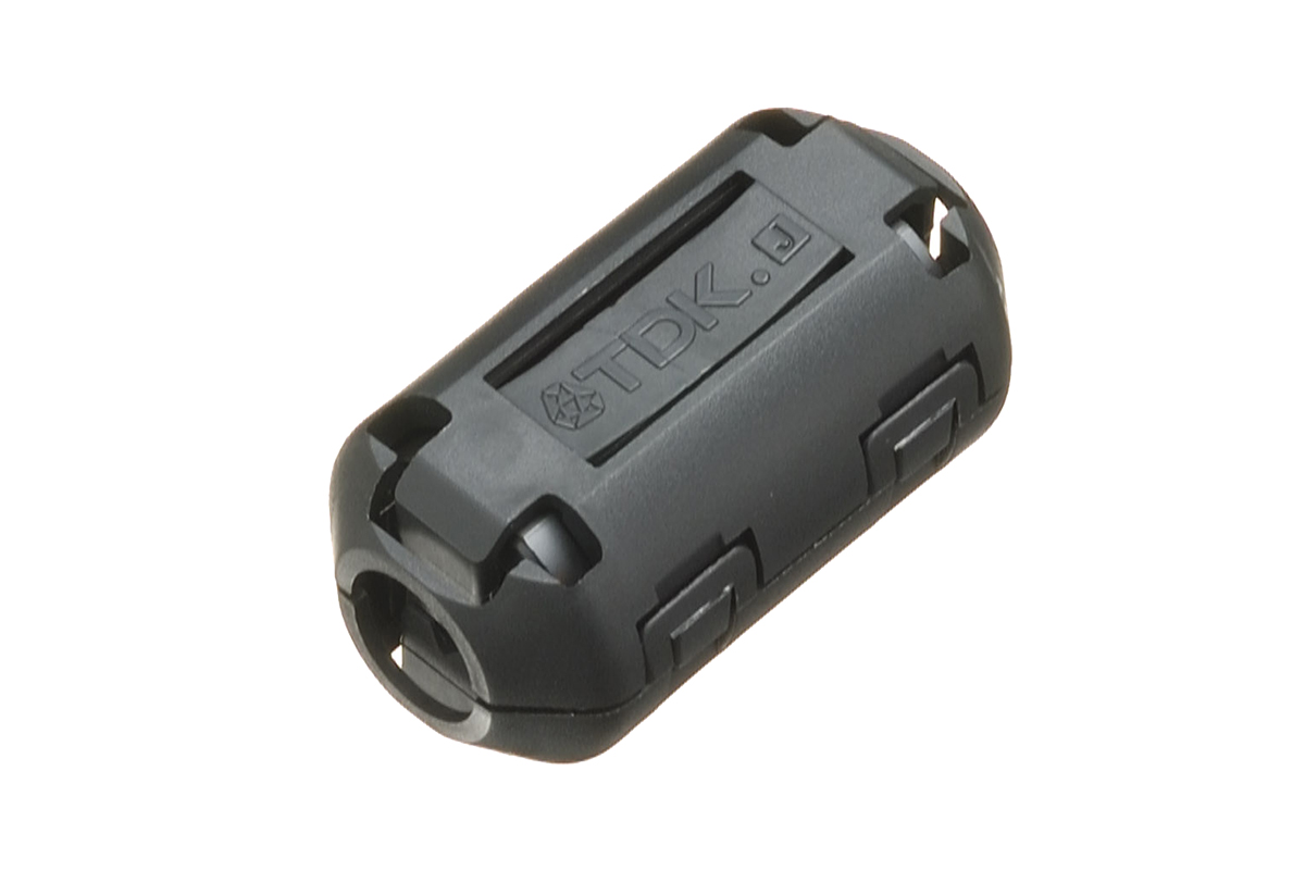 TDK Openable Ferrite Clamp, 16.5 Dia. x 30mm, For Audio Equipment, Copiers, Digital Telephones, Electronic Musical