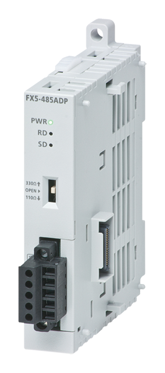 Mitsubishi FX5 Series Communication Module for Use with FX5U CPU Module, FX5UC CPU Module, Current, Voltage