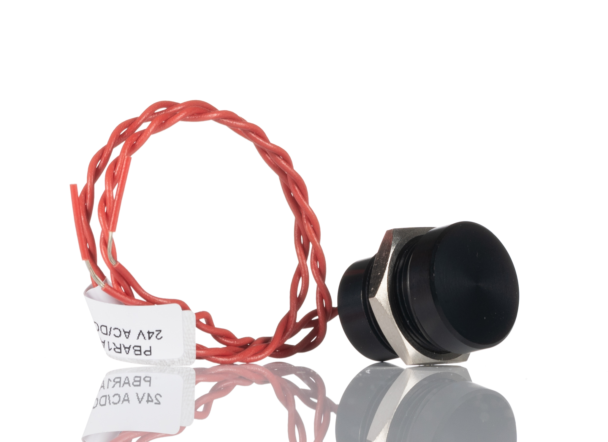 APEM Piezo Switch, SPST, IP68, Flying Lead, 200 mA @ 24 V dc, -40 → +75°C