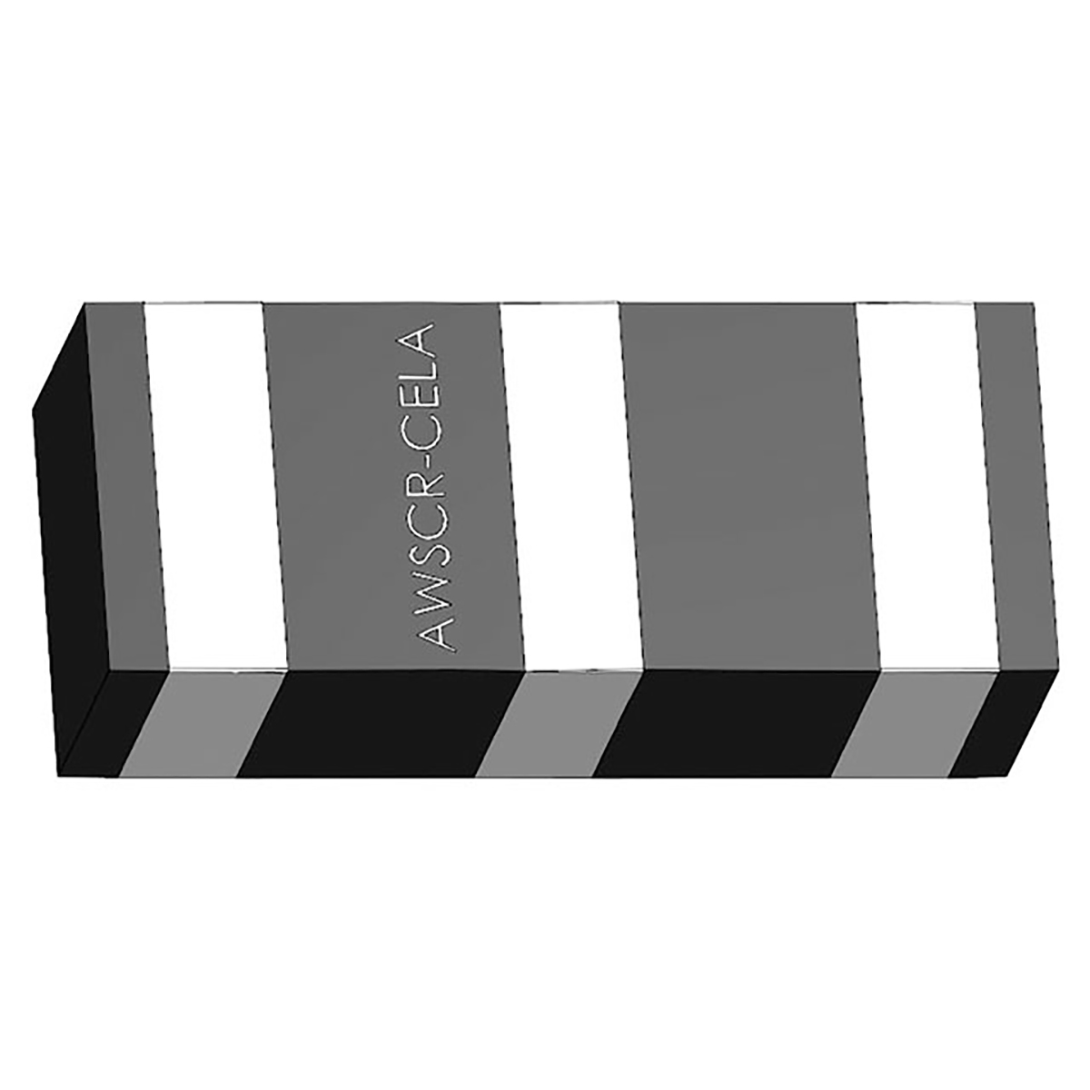 AWSCR-8.00CELA-C33-T3, Ceramic Resonator, 8MHz 33pF, 3-Pin, 3.2 x 1.3 x 1mm