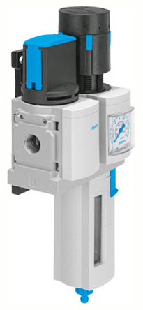 Festo MS Plastic Filter Regulator, 40μm, G 1/2, Manual, 18 bar, 8025355