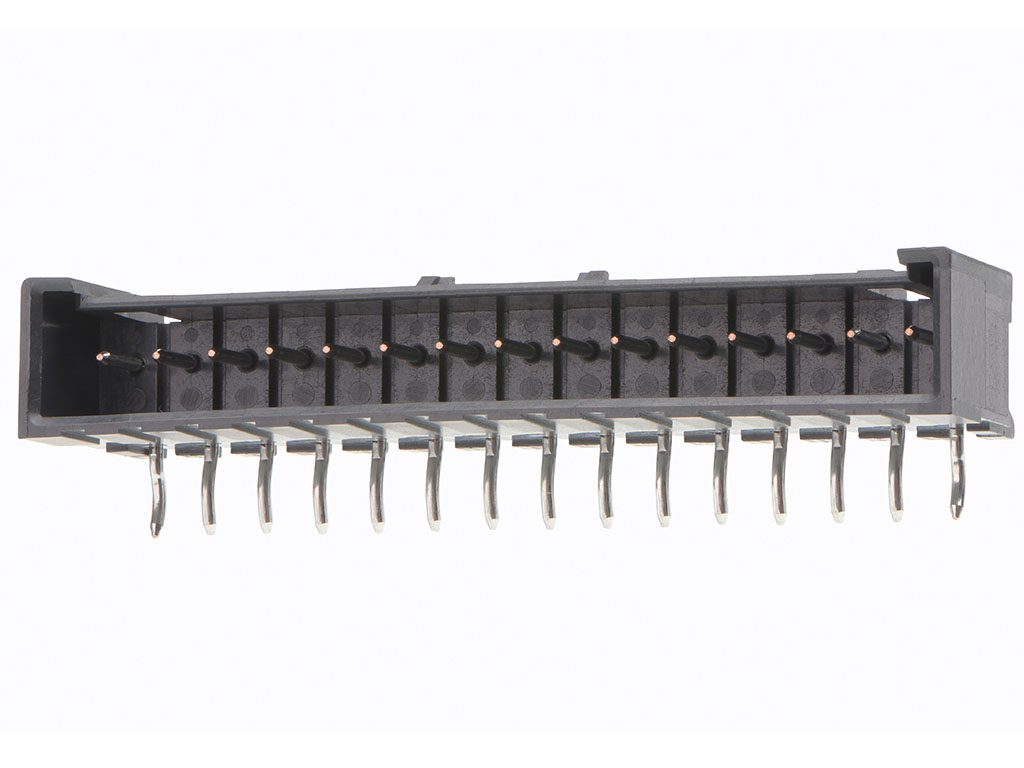 Molex, 534269 Male Connector Housing, 2.5mm Pitch, 15 Way, 1 Row Right Angle