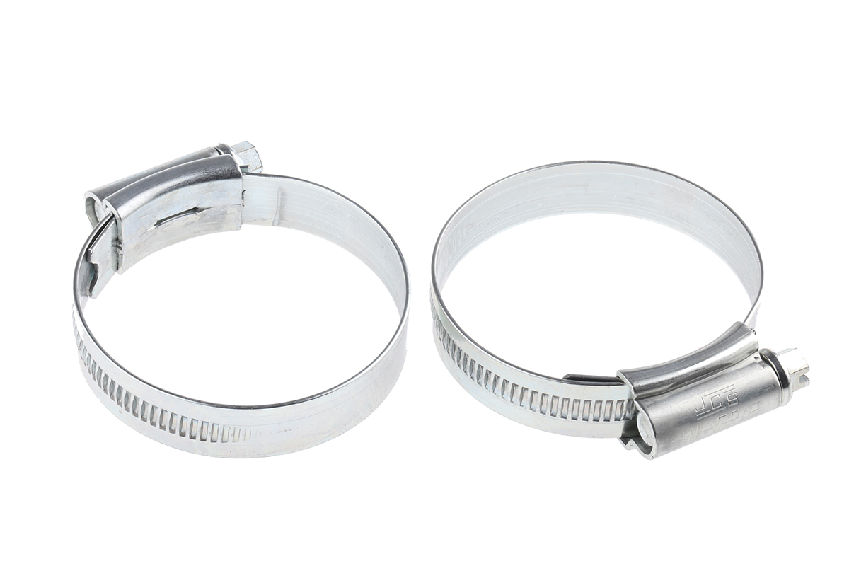 HI-GRIP Steel Slotted Hex Worm Drive, 13mm Band Width, 40 → 55mm ID