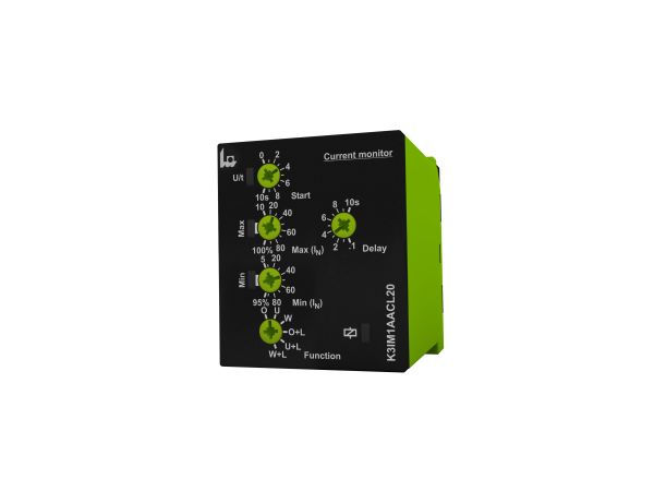 Current Monitoring Relay, 1 Phase, DPDT, 230V ac, DIN Rail