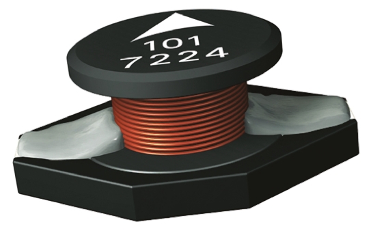 EPCOS, B82476A1, 1104 No Wirewound Surface Mount Inductor with a Ferrite Core, 100 μH Wirewound ±20 % 1.3 A Idc