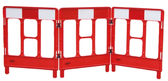 JSP Red PP Folding Barrier