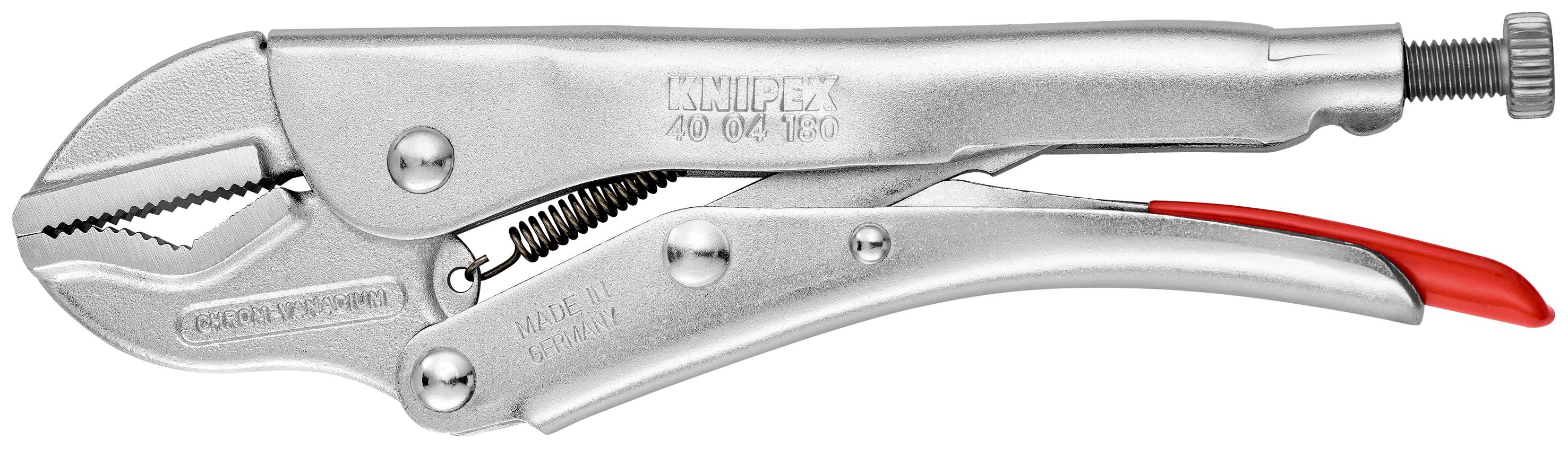 Knipex 40 04 180 Pliers, 180 mm Overall, Straight Tip