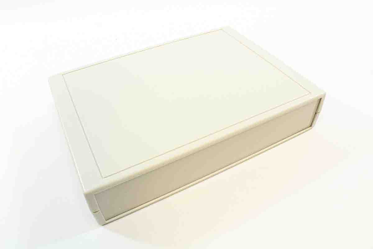 RS PRO Beige ABS Instrument Case, 50 x 180 x 250mm