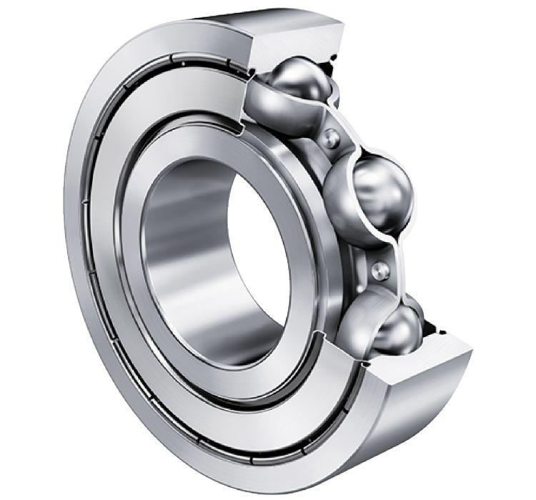 FAG 6309-C-2Z-C3 1 Row Ball Bearing - 45 mm ID, 100 mm OD