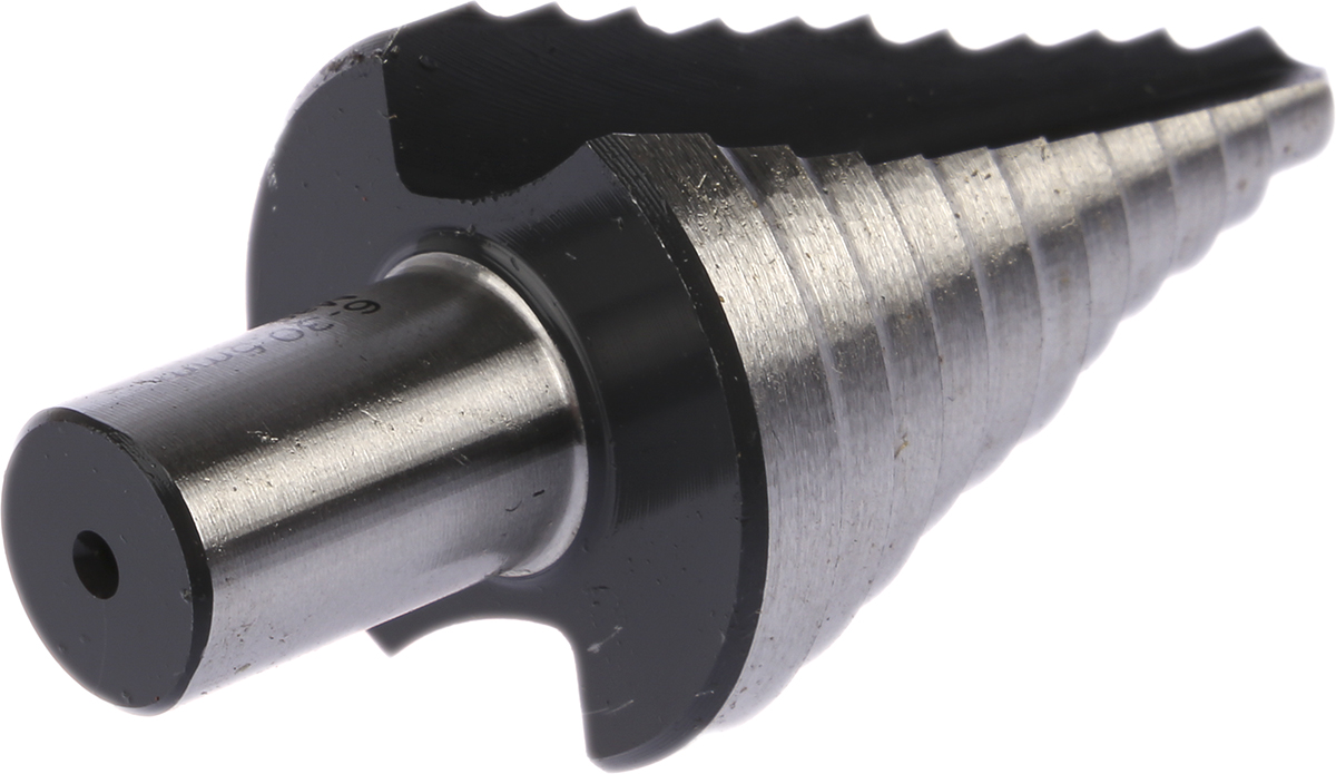 RS PRO HSS Step Drill Bit 6mm x 30.5mm