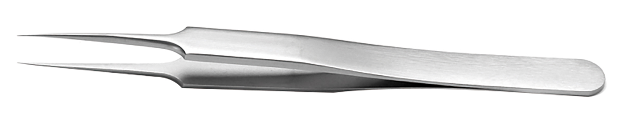 RS PRO 110 mm, Stainless Steel, Tweezers