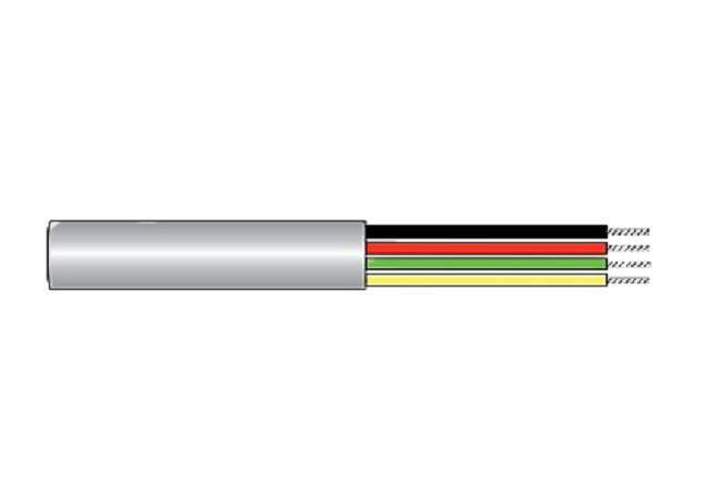 Alpha Wire Hook-up Wire PVC Series Black 0.14 mm² Hook Up Wire, 26 AWG, Twisted, 1000ft, PVC Insulation, 1853 BK001
