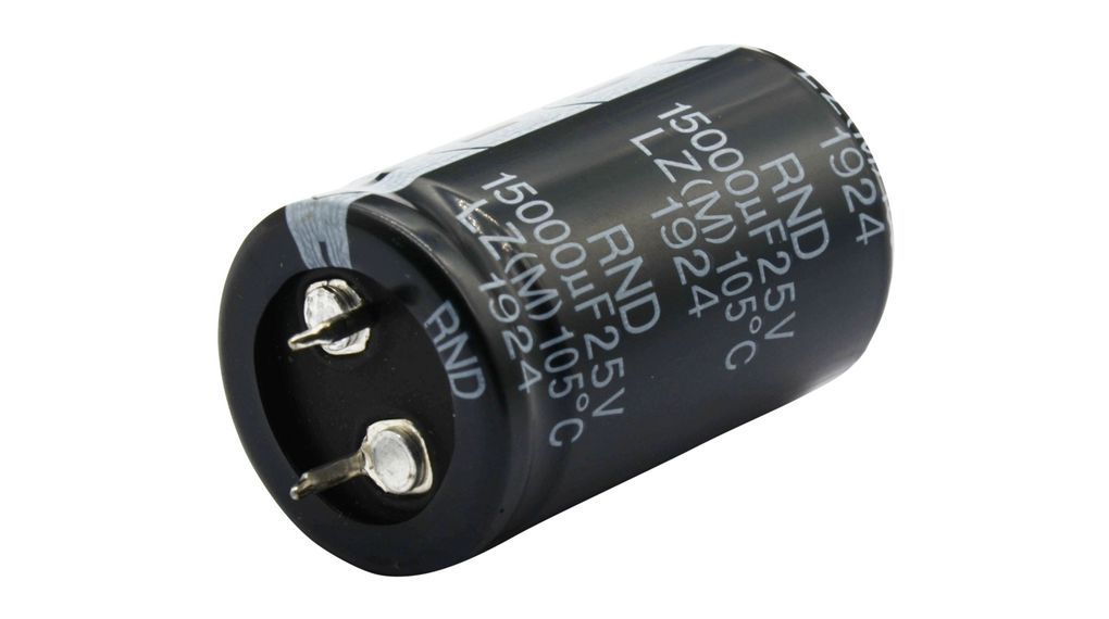 RND 3300μF Aluminium Electrolytic Capacitor 100V dc, Snap-In - RND 150KLZ100M332N50Y