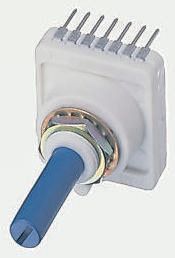 C & K, 12 Position SP12T Rotary Switch, 150 mA @ 60 V dc, Through Hole