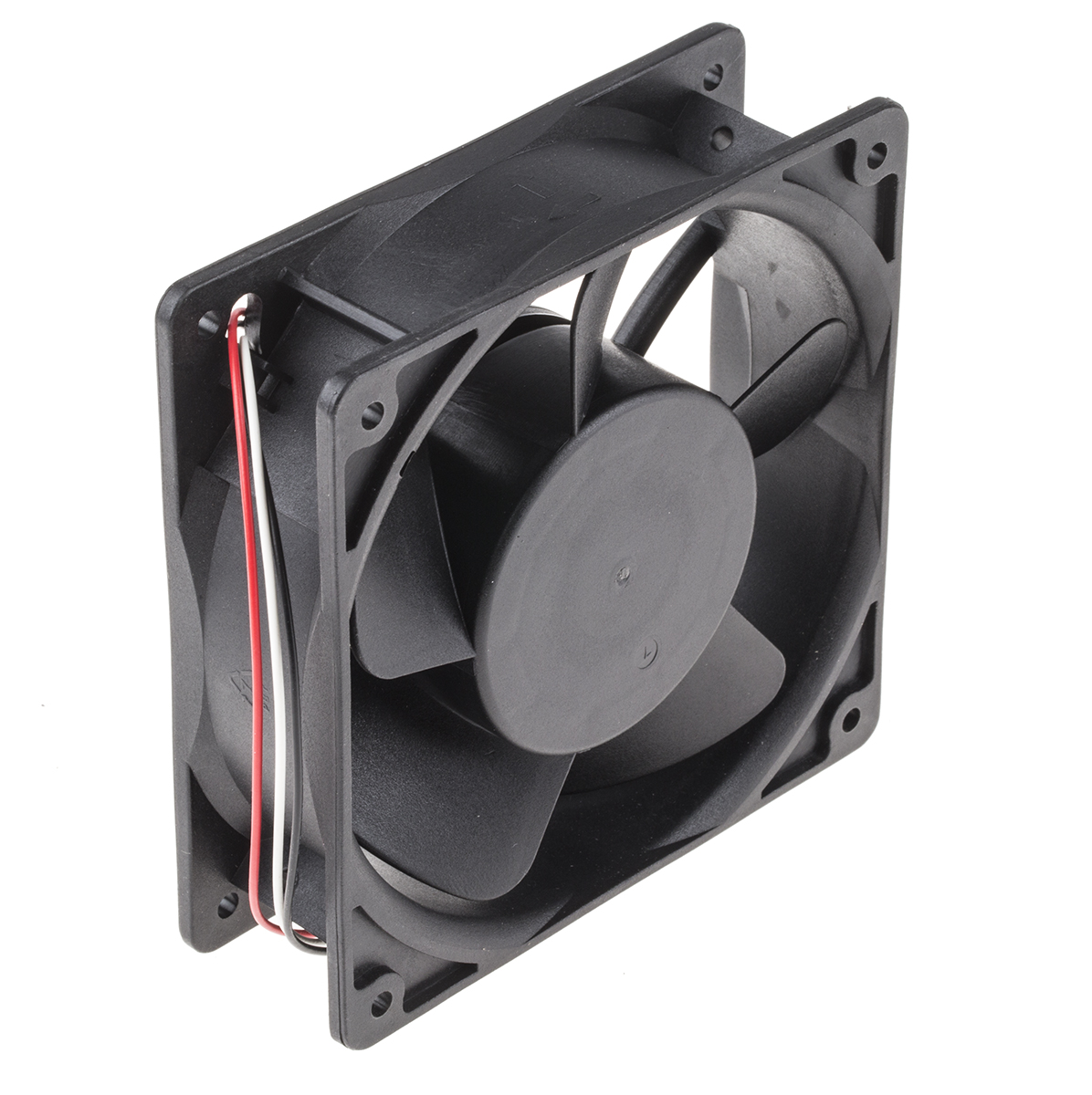 RS PRO Axial Fan, 12 V dc, DC Operation, 178.4m³/h, 6W, 500mA Max, 120 x 120 x 38mm