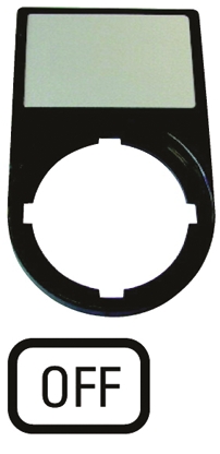 Eaton Legend Plate for Use with RMQ Titan Series, Off