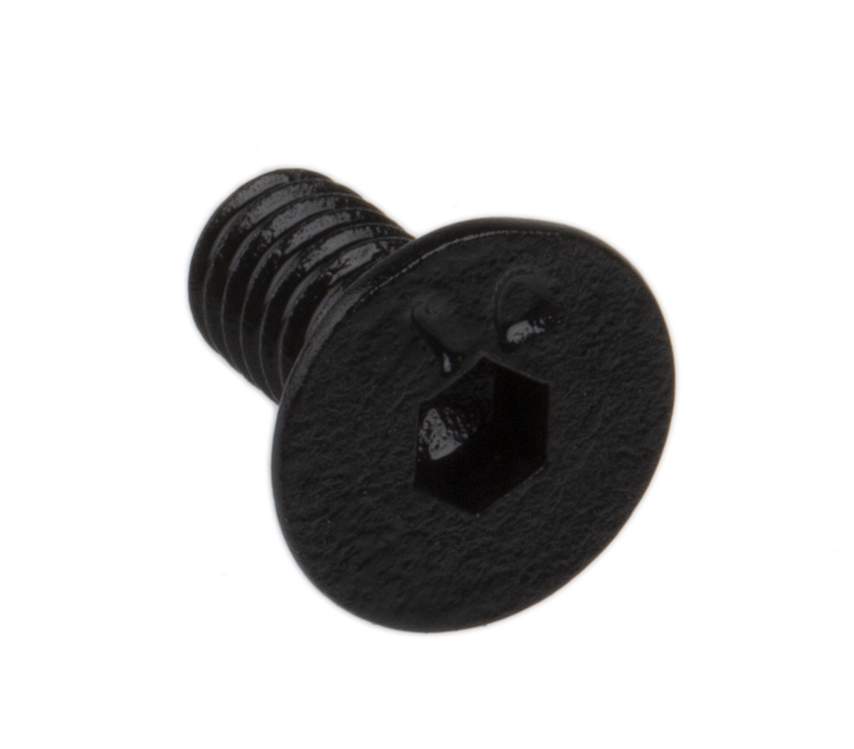 RS PRO Black, Self-Colour Steel Hex Socket Countersunk Screw, DIN 7991, M4 x 8mm