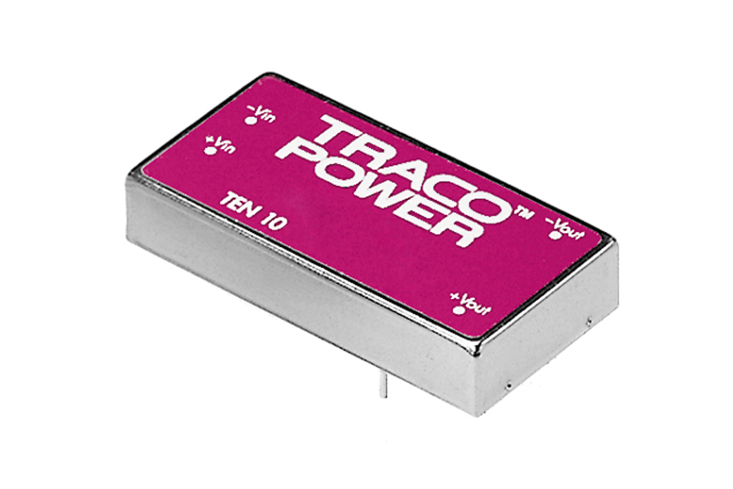 TRACOPOWER TEN 10 DC-DC Converter, 24V dc/ 415mA Output, 9 → 18 V dc Input, 10W, Through Hole, +85°C Max Temp