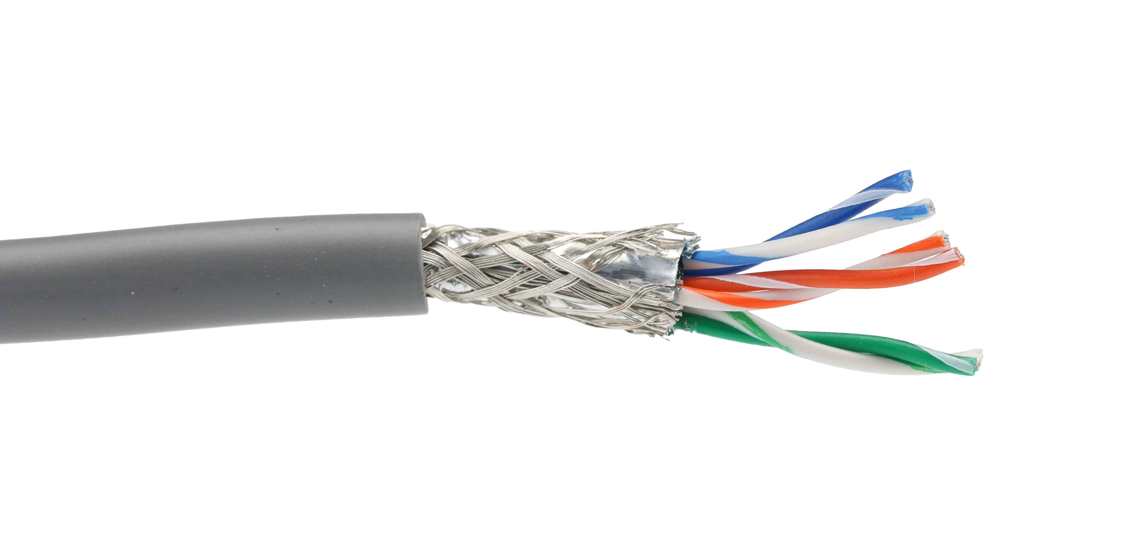 Alpha Wire Alpha Essentials Communication & Control Series Data Cable, 3 Pairs, 6 Cores, 0.23 mm², Screened, 24 AWG,