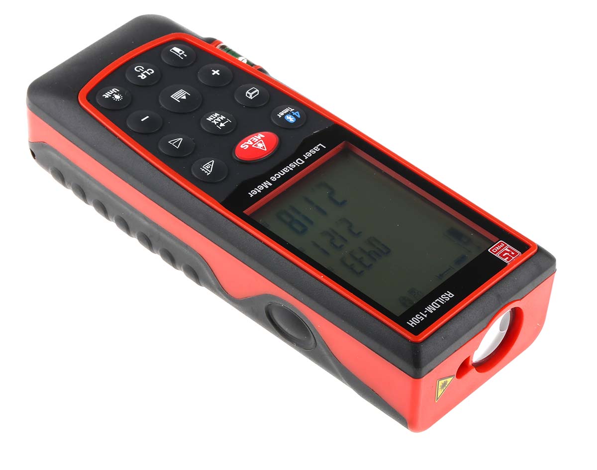 RS PRO ILDM-150H Laser Measure, 0.05 → 70m Range, ± 1.5 mm Accuracy