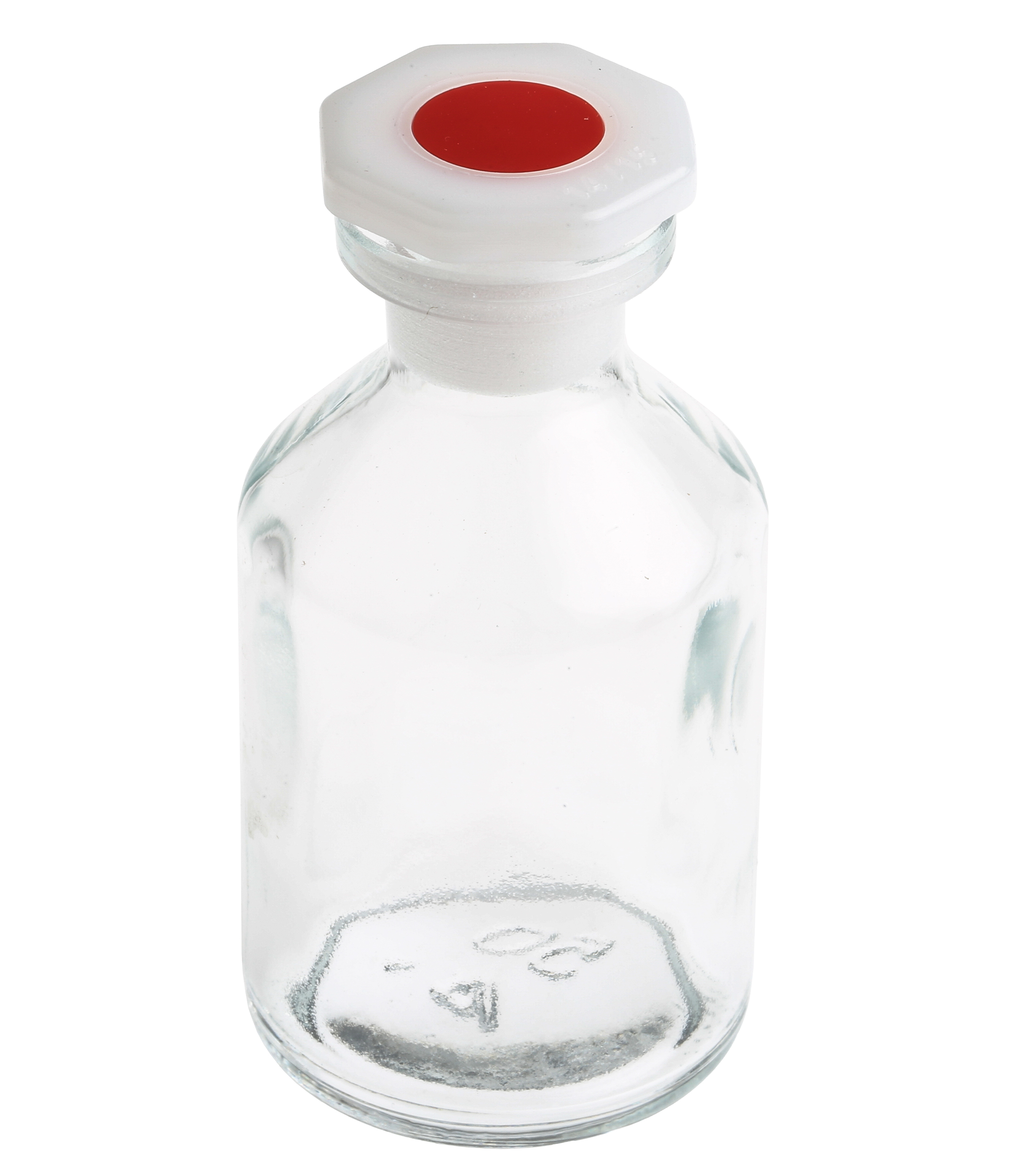 RS PRO 50ml Glass Narrow Neck Reagent Bottle