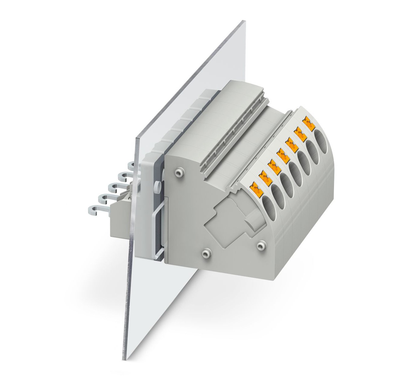 Phoenix Contact PW Series PW 4-POT-SL/S Feed Through Terminal Block, 2-Way, 32A, 0.2 → 4 mm² Wire, Push In
