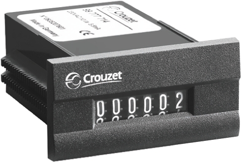 Crouzet CIM24 Counter, 6 Digit Mechanical, 24 V dc