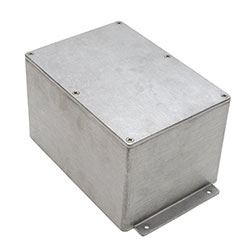 Deltron Enclosure, IP54, Flanged, 174 x 123 x 106mm