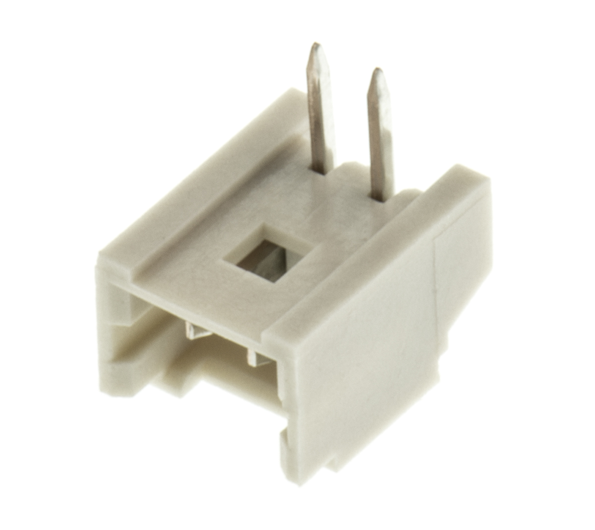 Molex PicoBlade Series Right Angle Through Hole PCB Header, 2 Contact(s), 1.25 mm Pitch, 1 Row, Shrouded